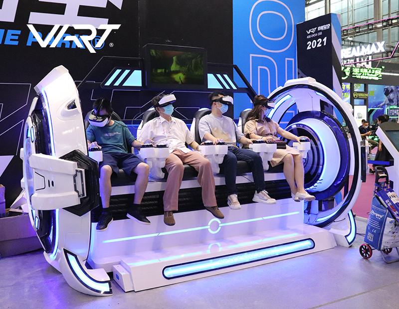4 Seats VR Motion Chair အတွေ့အကြုံ (၉) ခု၊