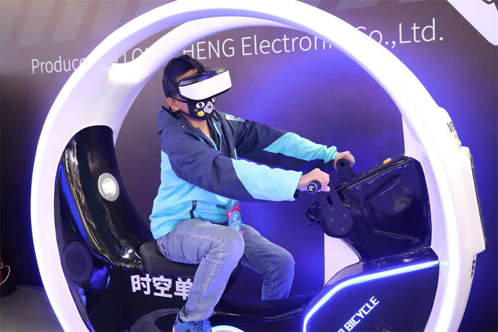 9D VR Bike VR Cycling Simulator (4)