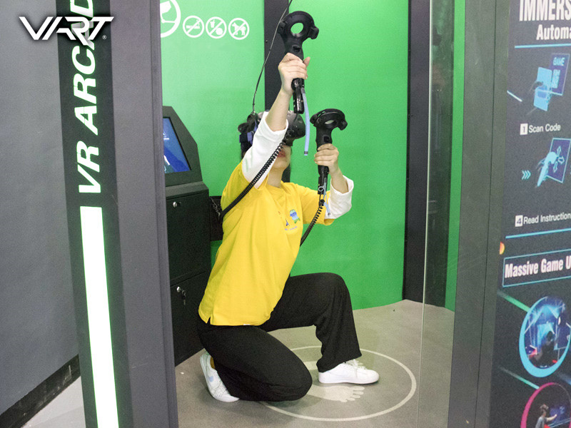 9D VR Makinesi VR Arcade Odası deneyimi (6)