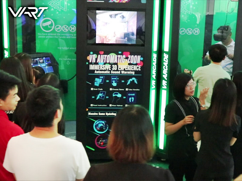 Таҷрибаи 9D VR Machine VR Arcade Room (7)