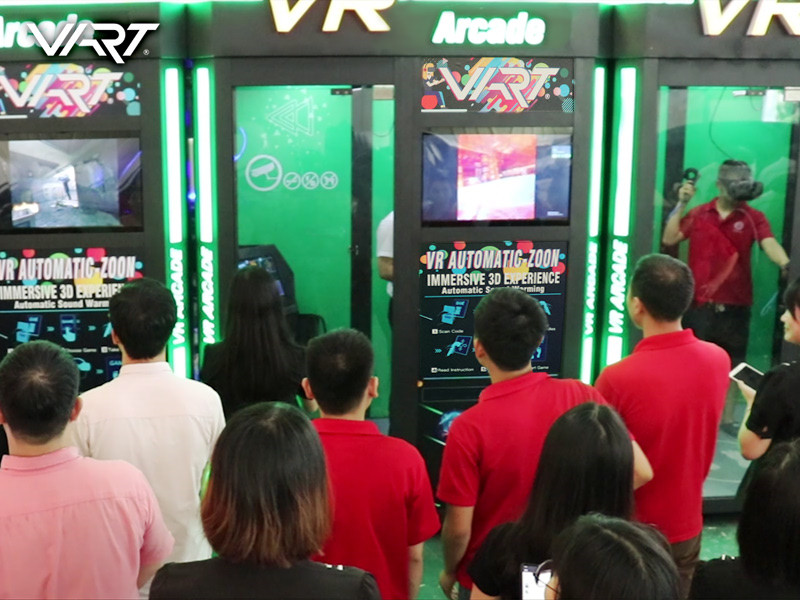 Таҷрибаи 9D VR Machine VR Arcade Room (8)