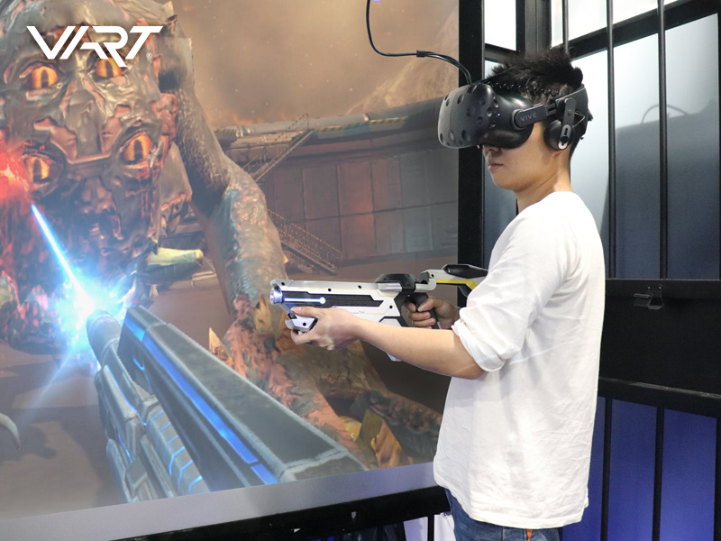 Mesin Game Menembak VR Multiplayer Sangkar Besi (3)