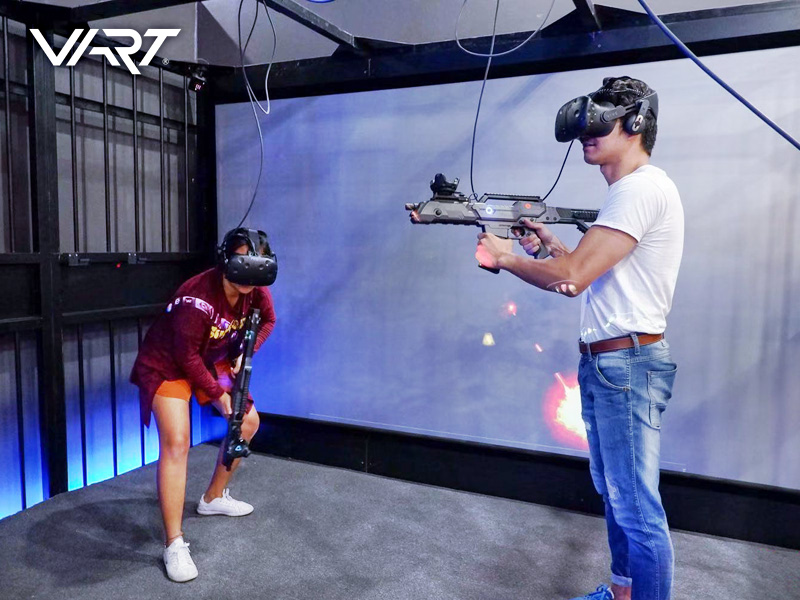 Iron Cage Multiplayer VR Shooting Game Machine (5)