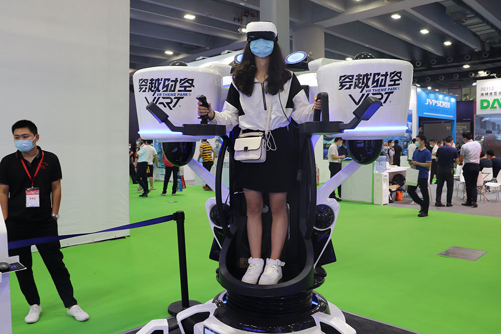 VART анхны 9D VR нислэгийн симулятор 360 градусын VR буудлагын тоглоомын машин-3