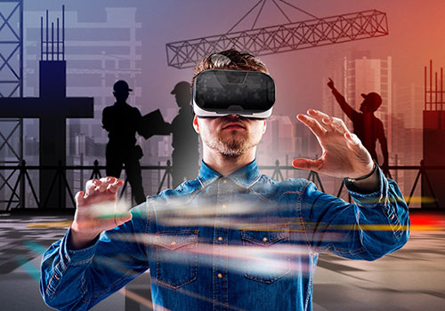 Plan global de sécurité du chantier de construction VR