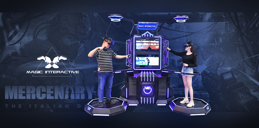 VR Machine 2Players VR platforma