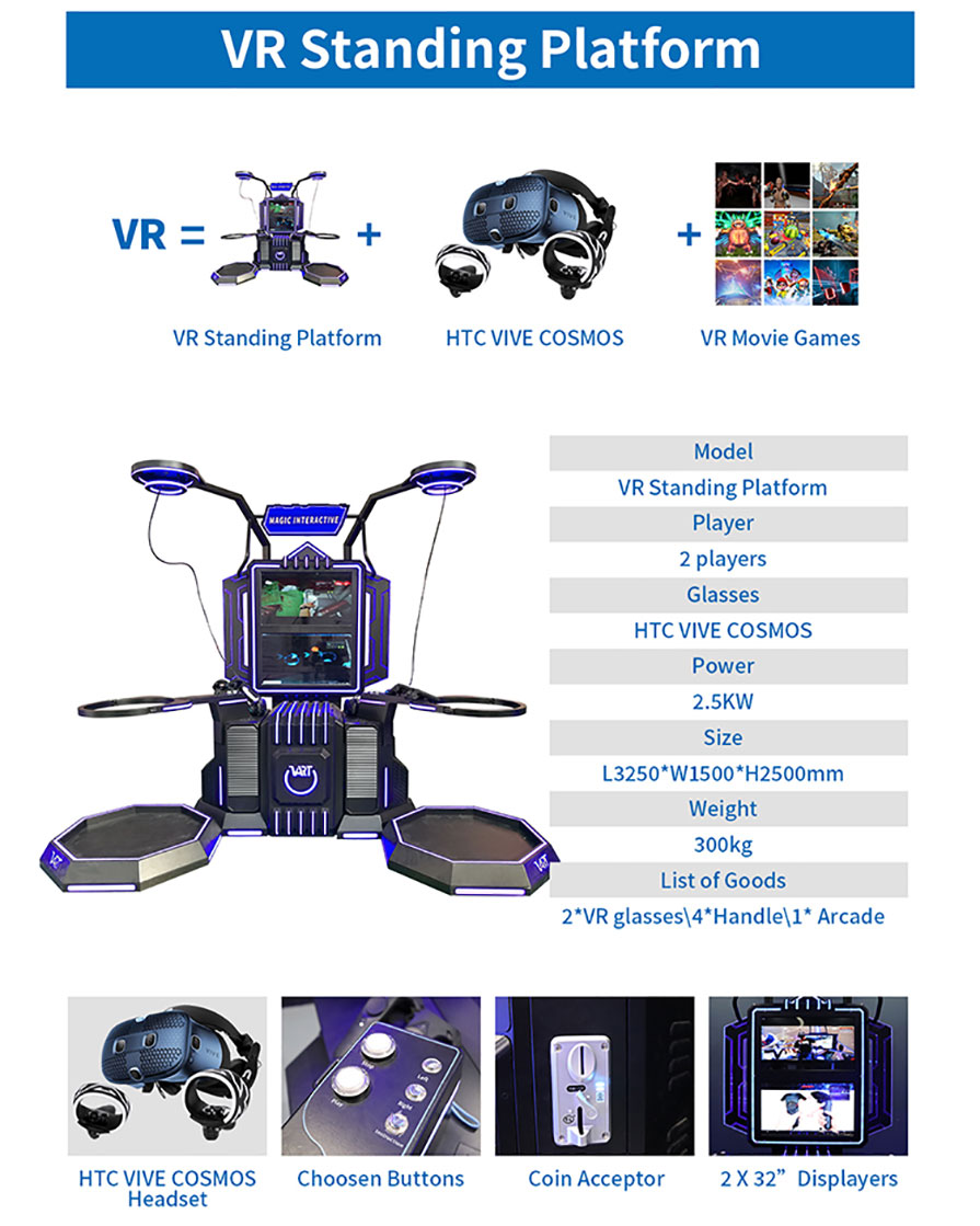 VR マシン - 2 プレイヤー - VR プラットフォーム