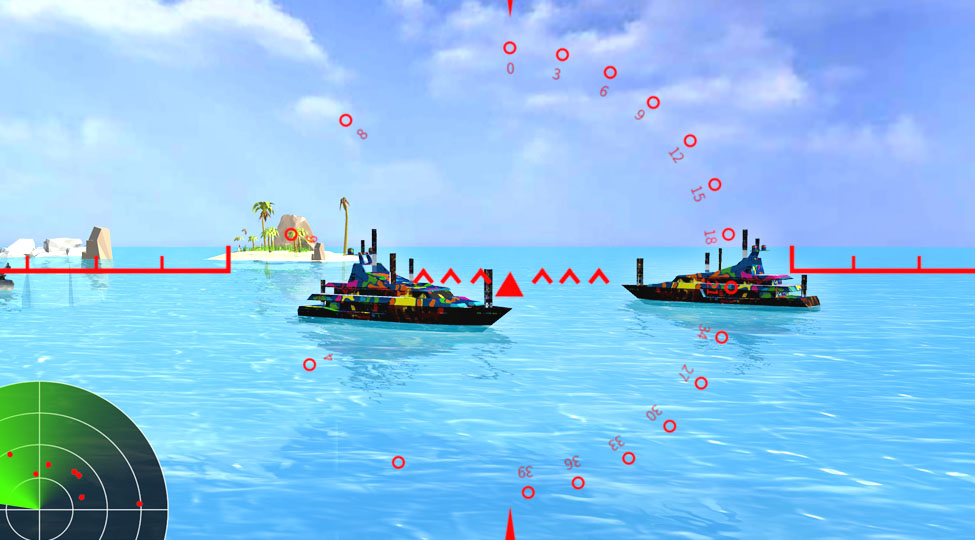 VR Submarine Simulator ta'aloga pepa lautele (3)