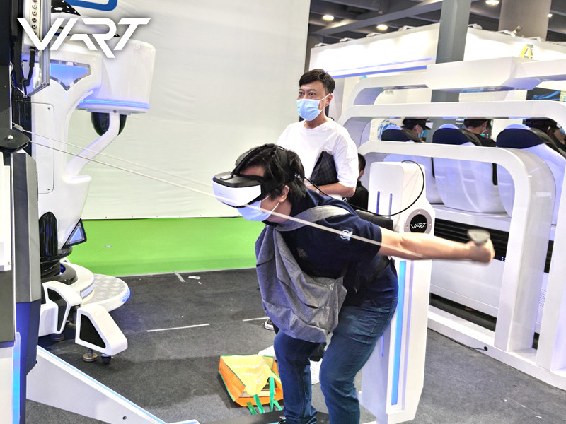 Imyitozo ya Virtual Reality ibikoresho VR Skiing Simulator yerekanwe (3)