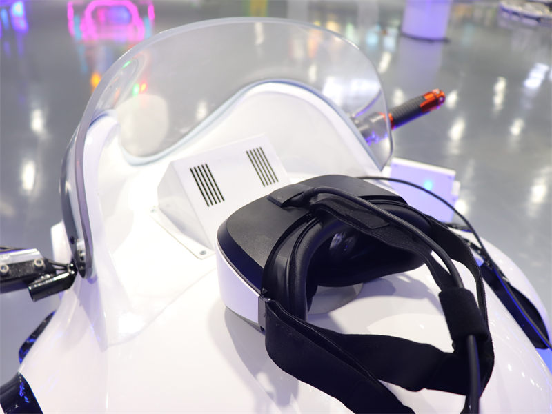Virtual Reality Ride VR ဆိုင်ကယ် Simulator (5) ခု၊