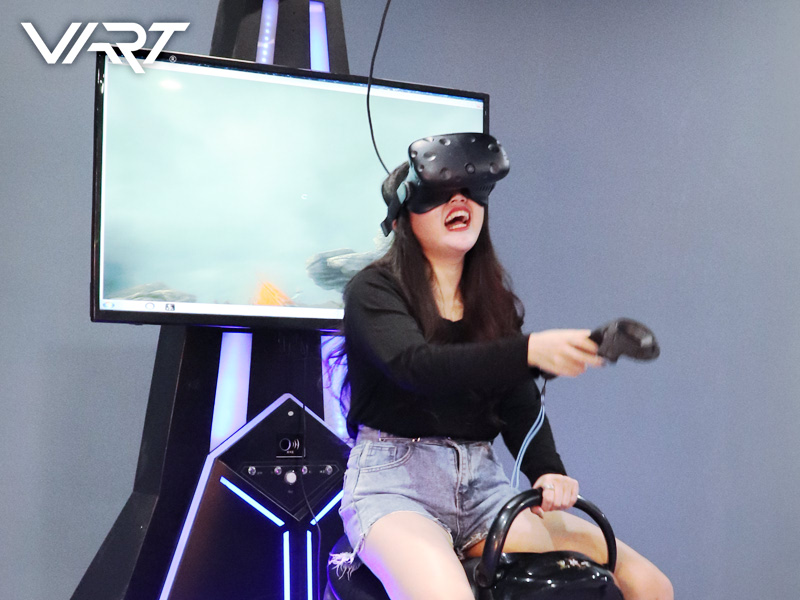 バーチャルリアリティシミュレーター VR乗馬体験 (3)