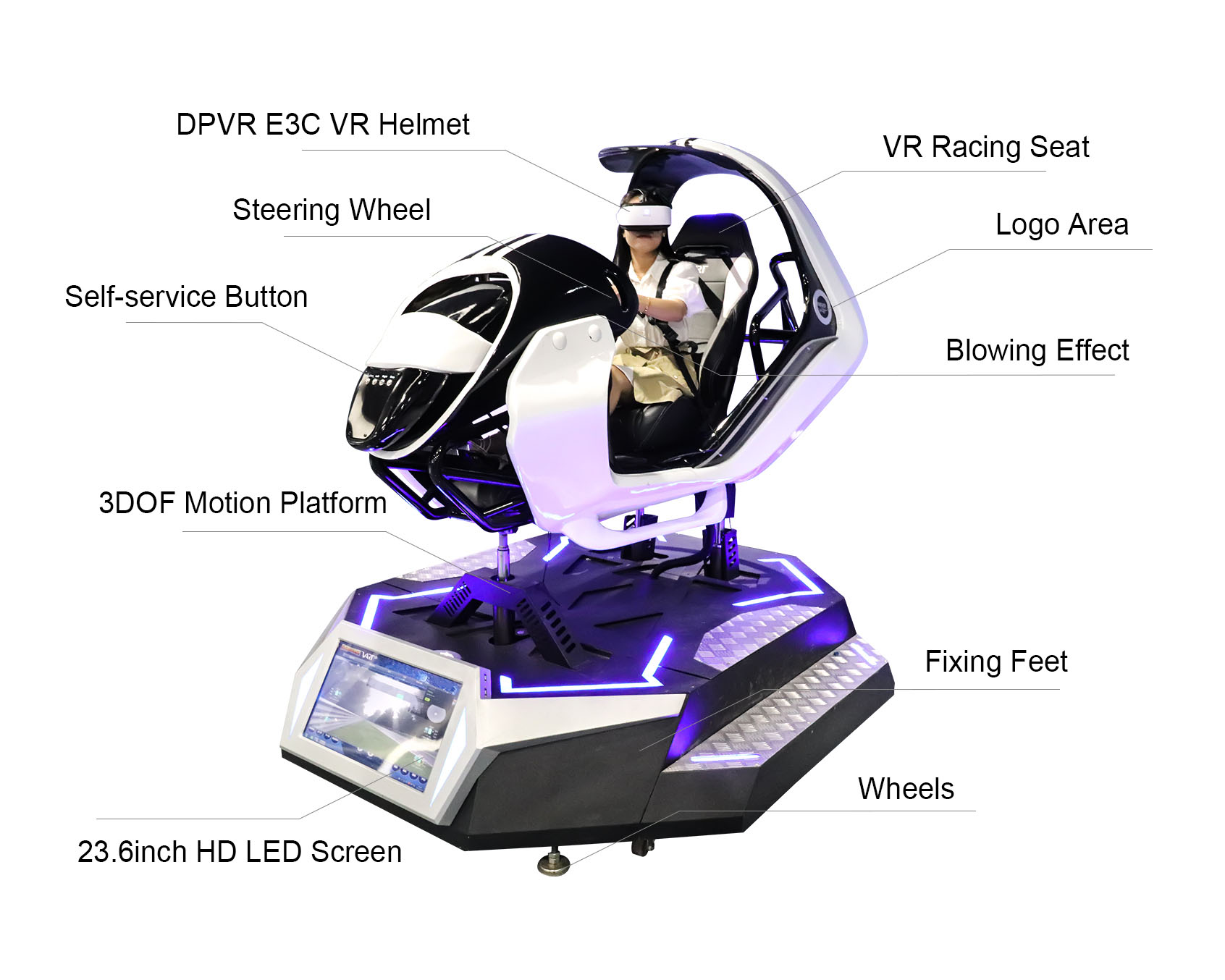 vr racing machine