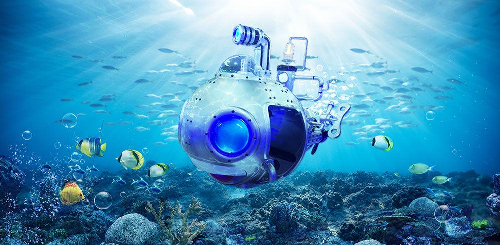 vr denizaltı simülatörü