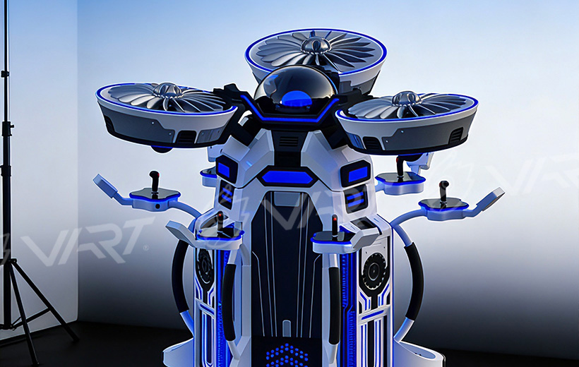 3 Seats VR Flight Simulator