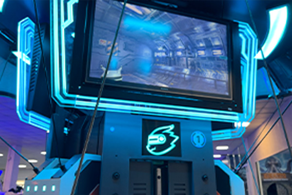 3 Seats VR Parachute Simulator detail