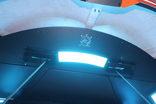 3 Seats VR Parachute Simulator detail