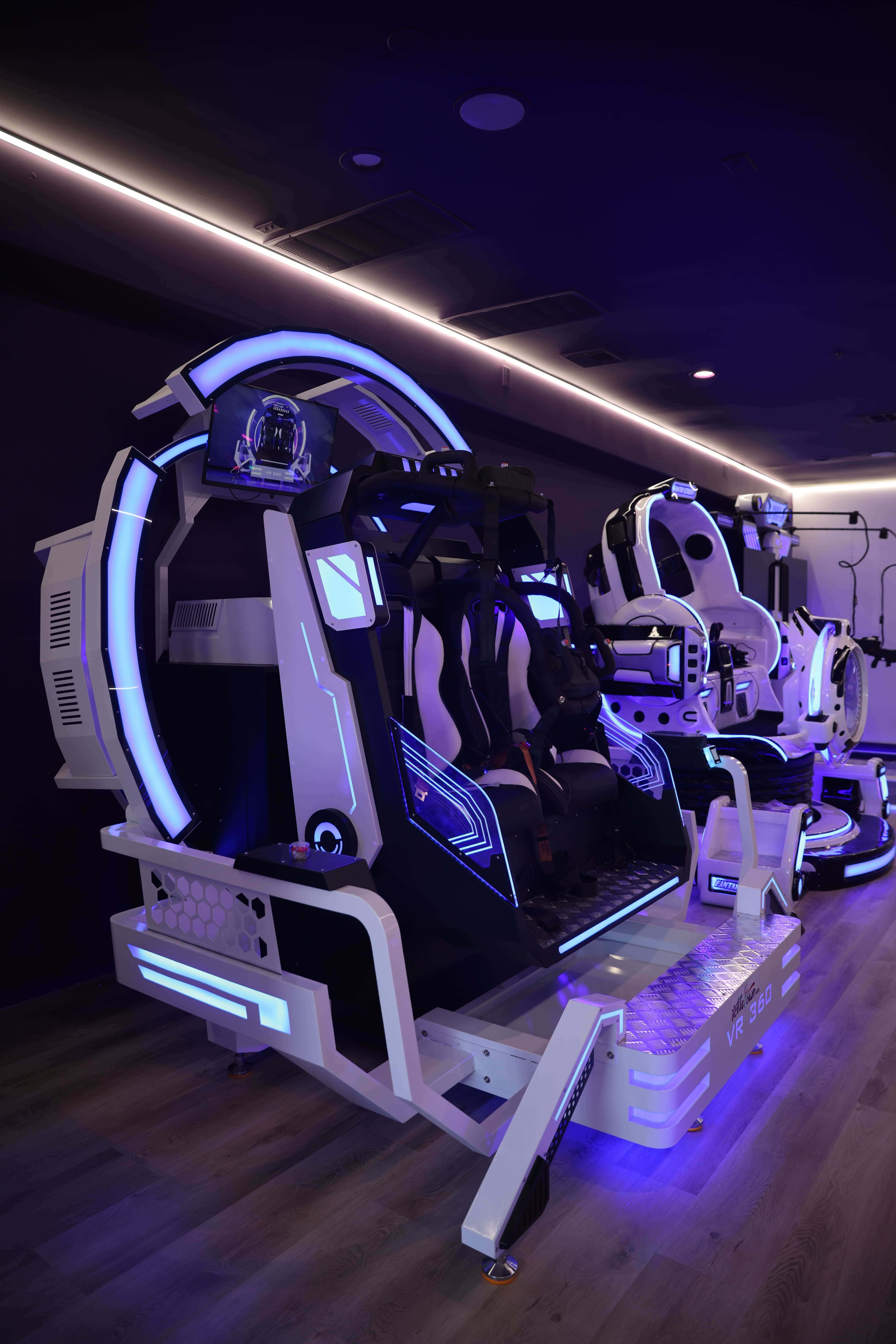 Double VR 360 Motion chair