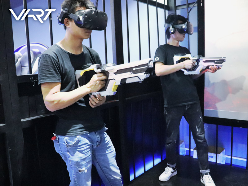 Iron Cage Multiplayer VR Shooting Game Machine (4)
