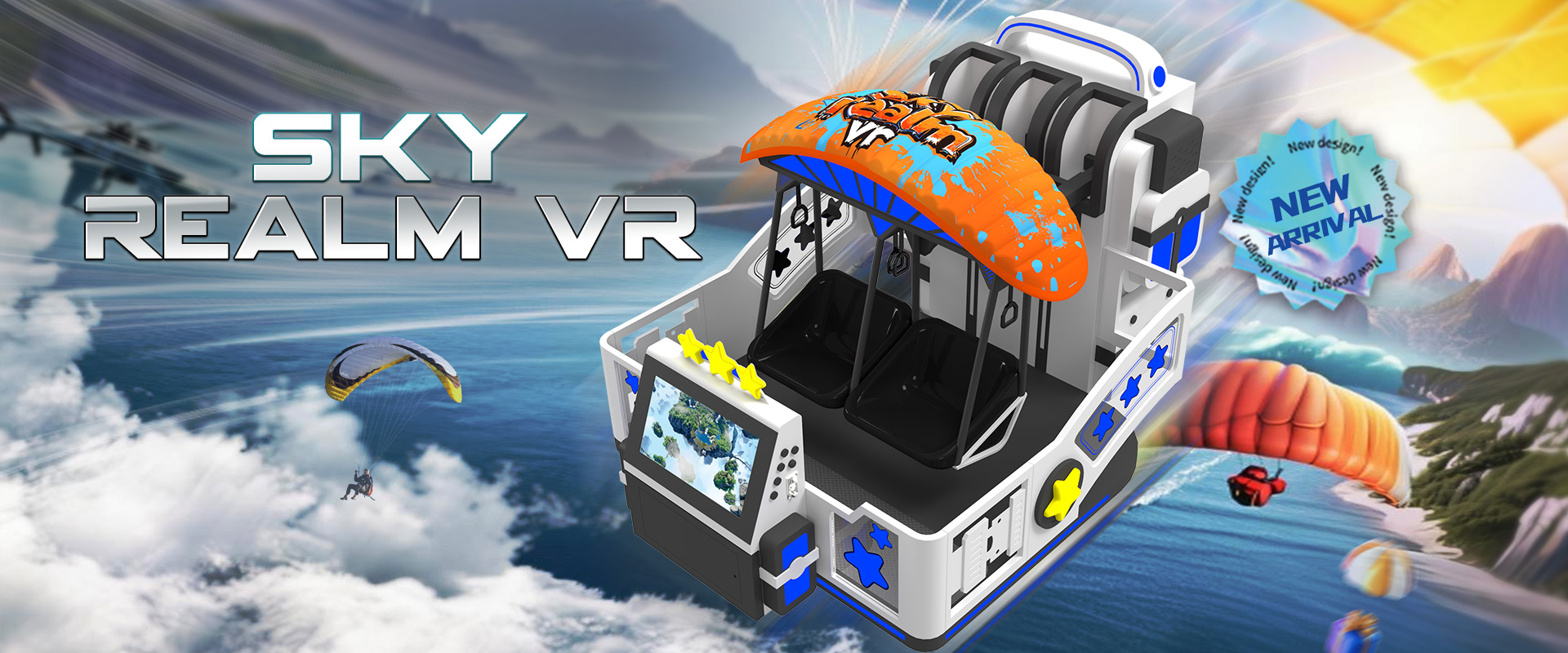 وی آر پیراگلائیڈر سمیلیٹر