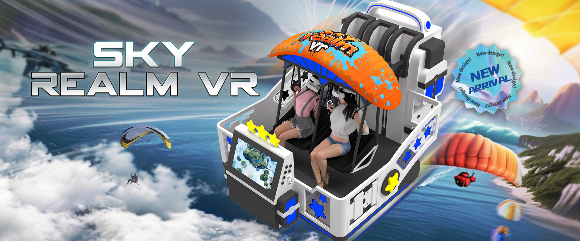 VR Paraglider Simulator for sale