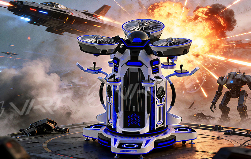 blue VR Flight Simulator