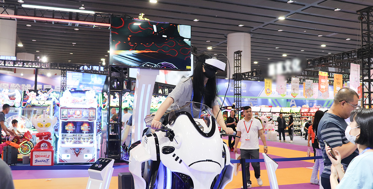 motorcycle vr simulator